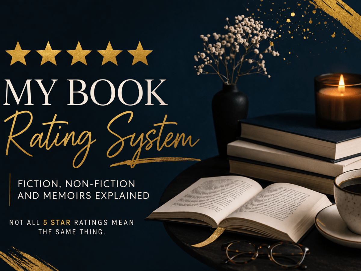 My Book Rating System Explained (Fiction, Non-Fiction and&nbsp;Memoirs)